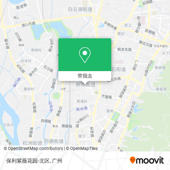 保利紫薇花园-北区地图
