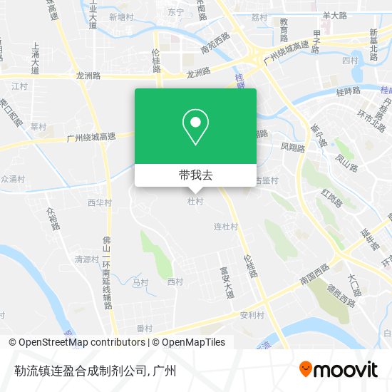 勒流镇连盈合成制剂公司地图