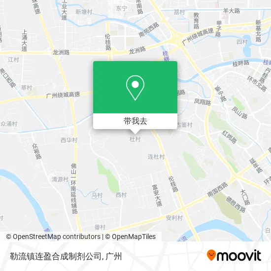 勒流镇连盈合成制剂公司地图
