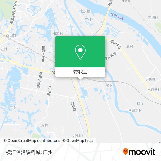 横江隔涌铁料城地图