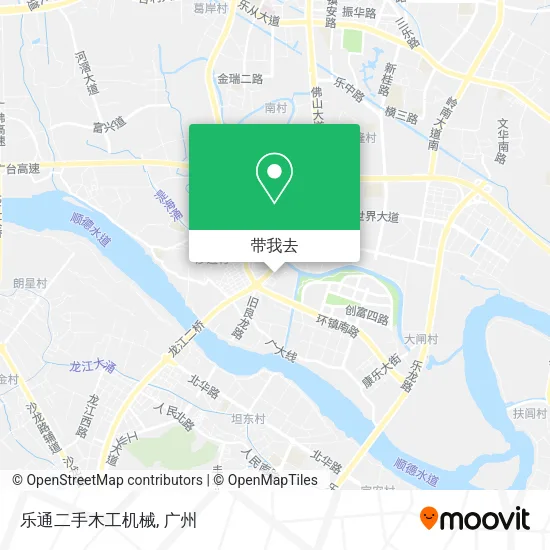 乐通二手木工机械地图