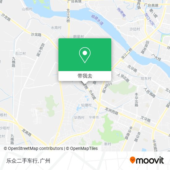 乐众二手车行地图
