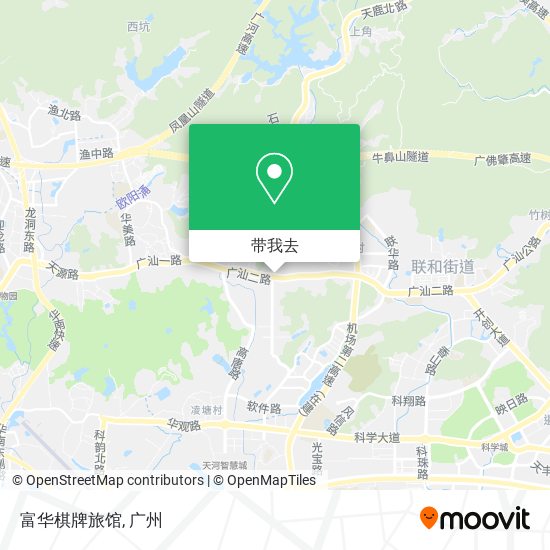 富华棋牌旅馆地图