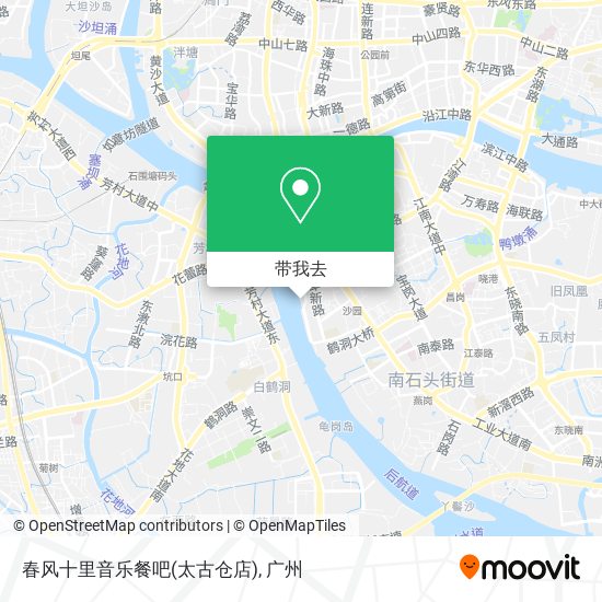 春风十里音乐餐吧(太古仓店)地图