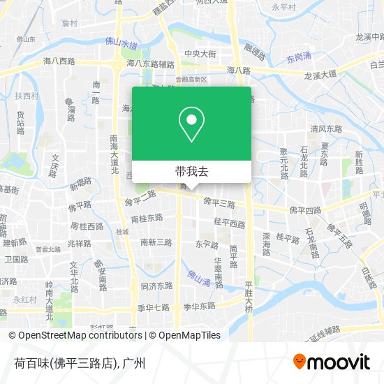 荷百味(佛平三路店)地图