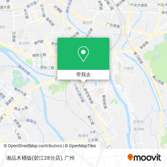湘品木桶饭(碧江28分店)地图