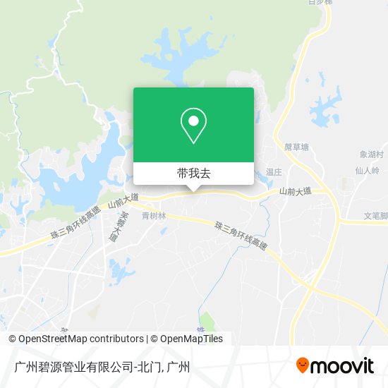 广州碧源管业有限公司-北门地图