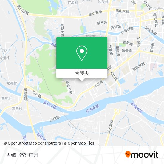 古镇书斋地图