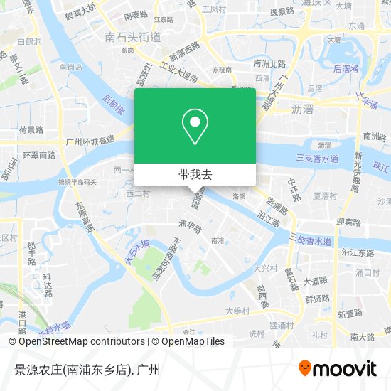 景源农庄(南浦东乡店)地图