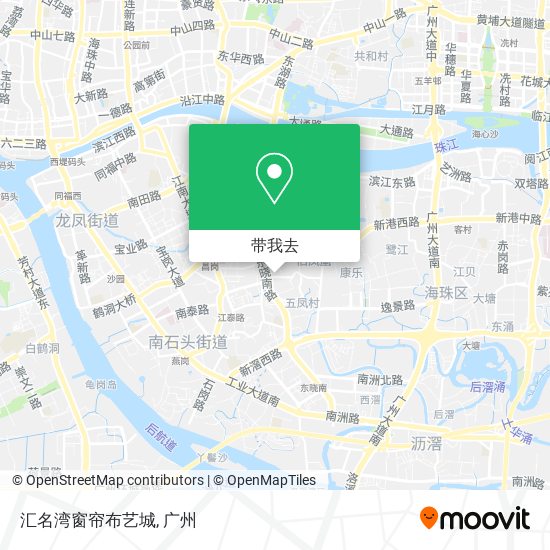 汇名湾窗帘布艺城地图