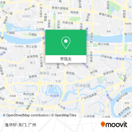 逸华轩-东门地图