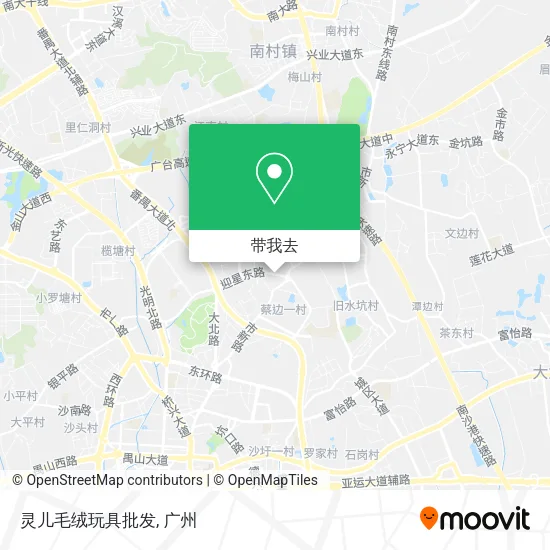 灵儿毛绒玩具批发地图