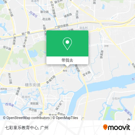 七彩童乐教育中心地图