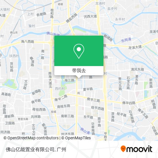 佛山亿能置业有限公司地图