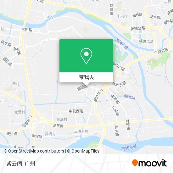 紫云阁地图