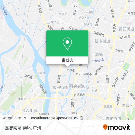 嘉忠南场-南区地图