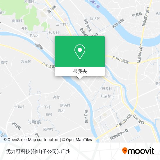优力可科技(佛山子公司)地图