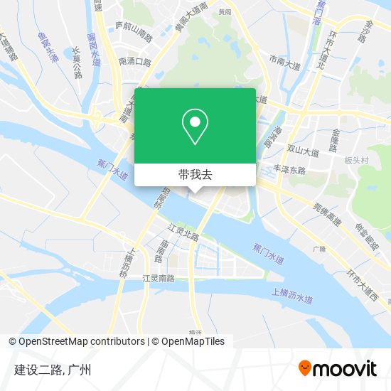 建设二路地图