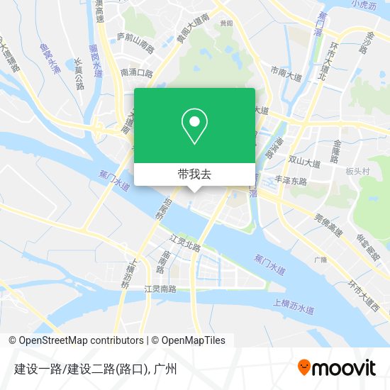 建设一路/建设二路(路口)地图