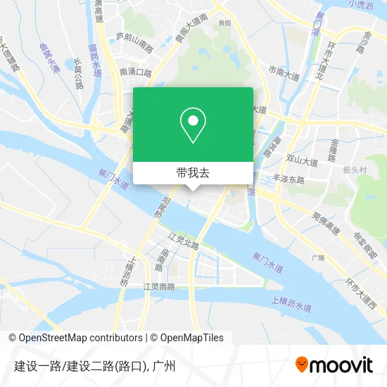 建设一路/建设二路(路口)地图
