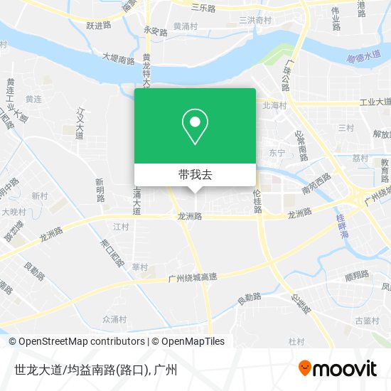 世龙大道/均益南路(路口)地图