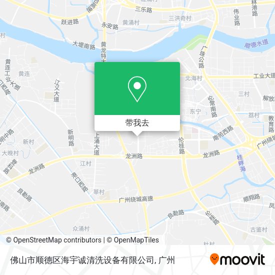 佛山市顺德区海宇诚清洗设备有限公司地图