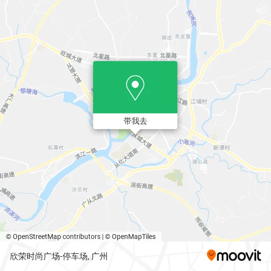 欣荣时尚广场-停车场地图