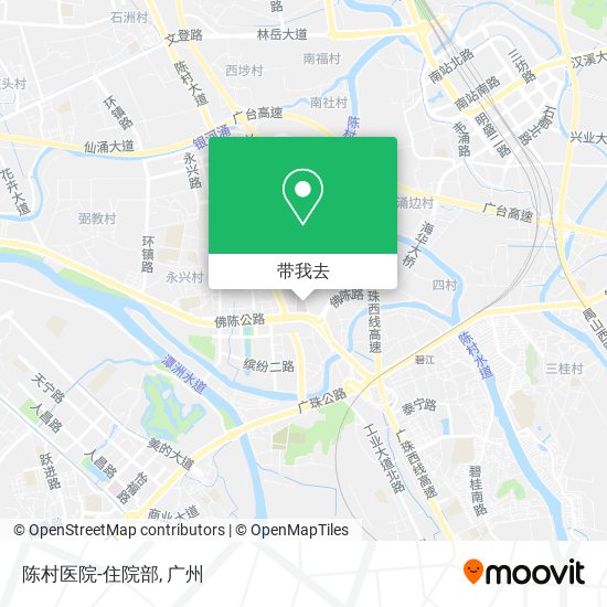 陈村医院-住院部地图