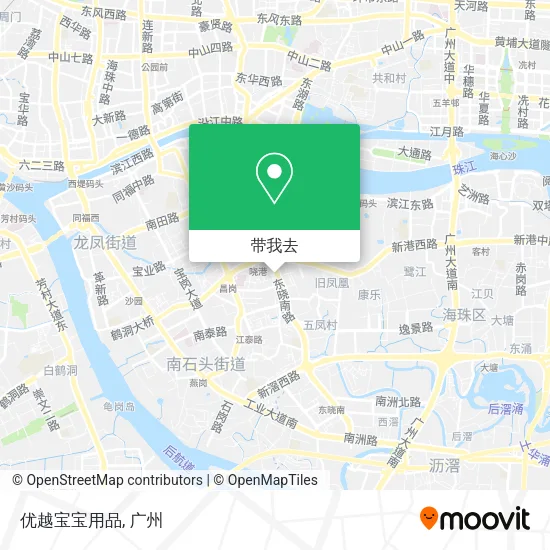 优越宝宝用品地图