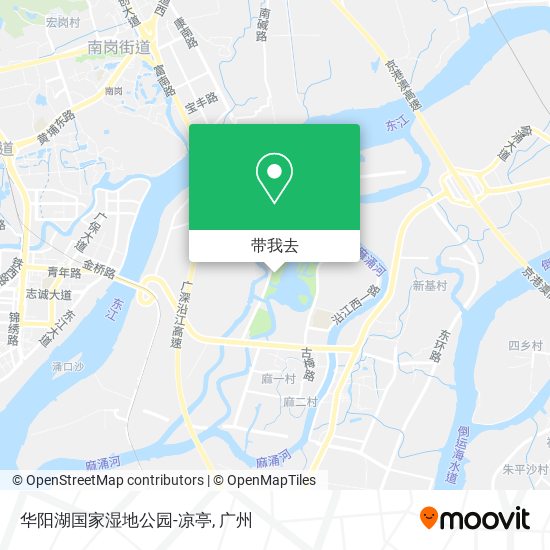 华阳湖国家湿地公园-凉亭地图