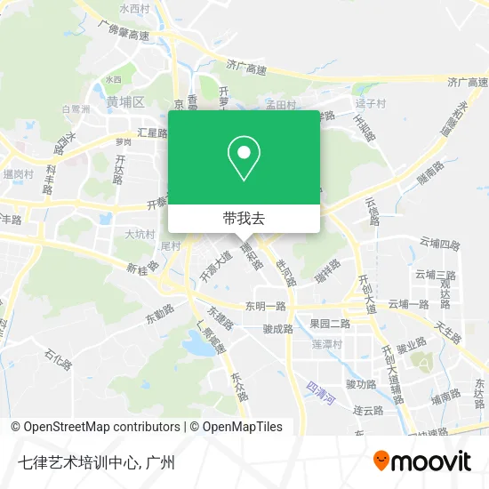 七律艺术培训中心地图