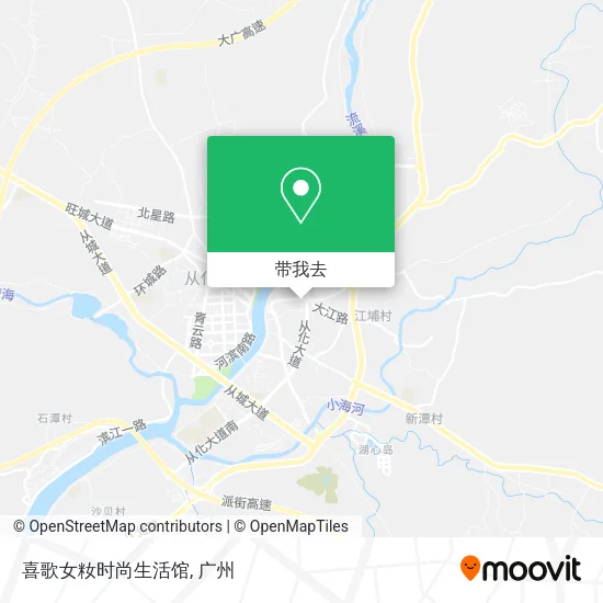 喜歌女籹时尚生活馆地图