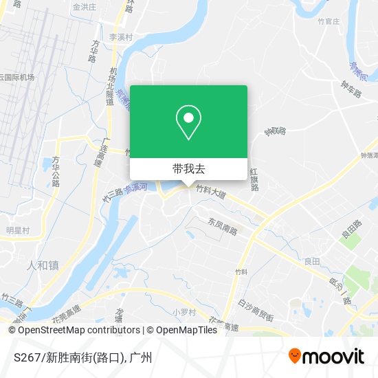 S267/新胜南街(路口)地图