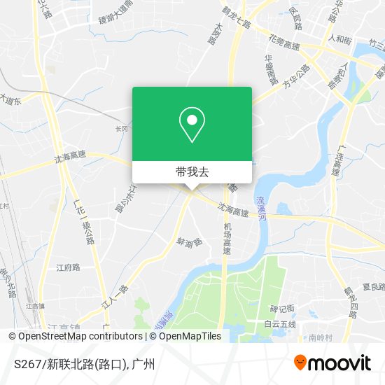 S267/新联北路(路口)地图