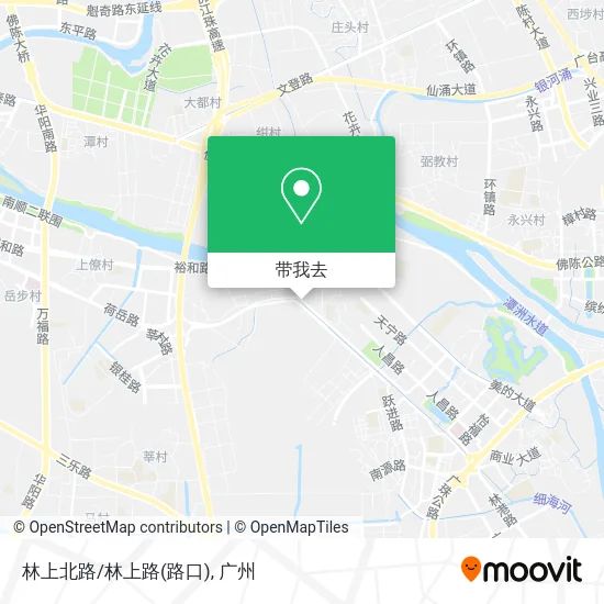 林上北路/林上路(路口)地图