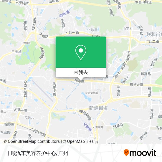 丰顺汽车美容养护中心地图