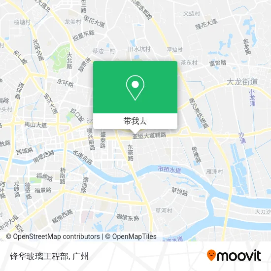 锋华玻璃工程部地图