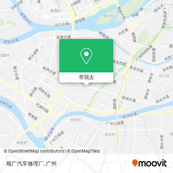 顺广汽车修理厂地图