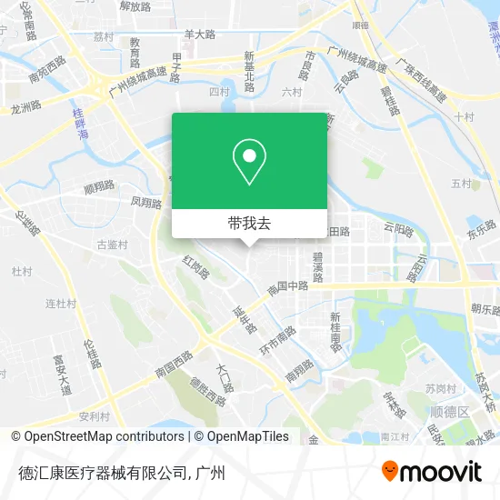 德汇康医疗器械有限公司地图