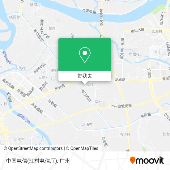 中国电信(江村电信厅)地图