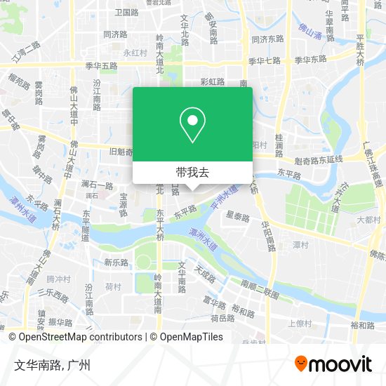 文华南路地图