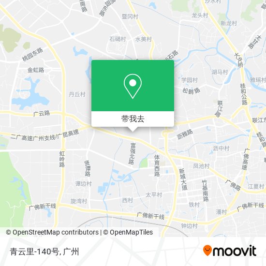 青云里-140号地图