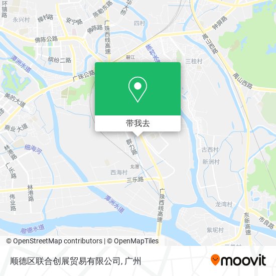 顺德区联合创展贸易有限公司地图