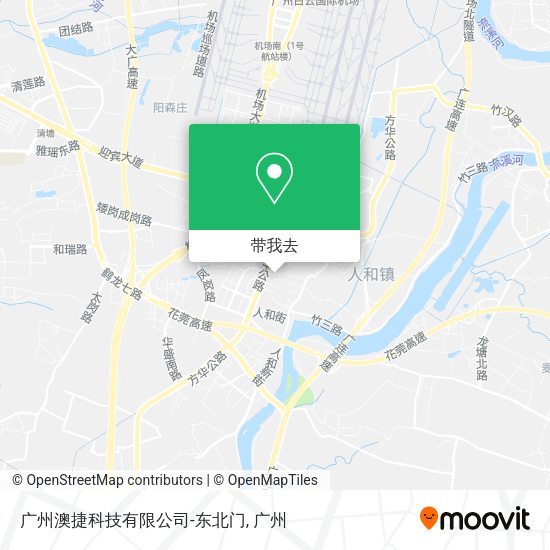 广州澳捷科技有限公司-东北门地图