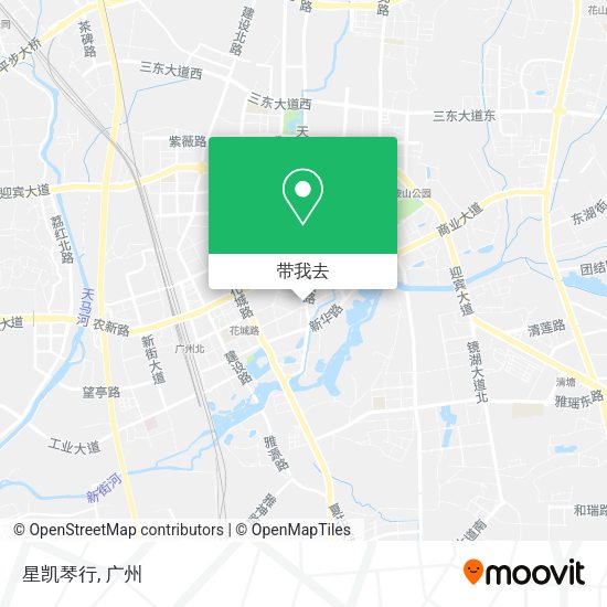 星凯琴行地图