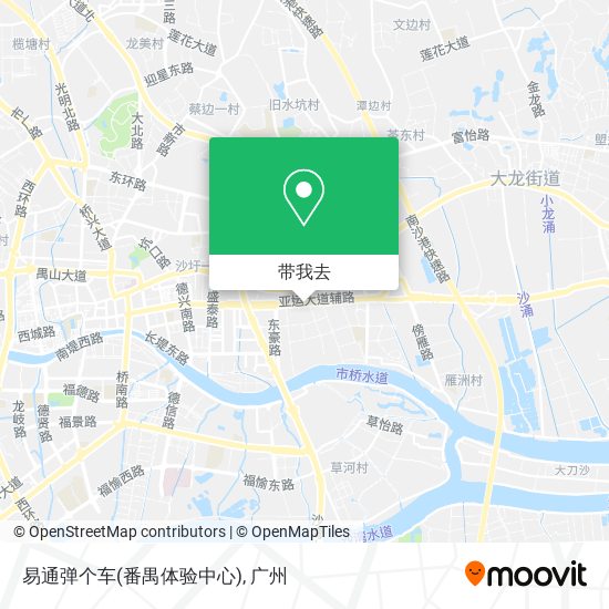 易通弹个车(番禺体验中心)地图
