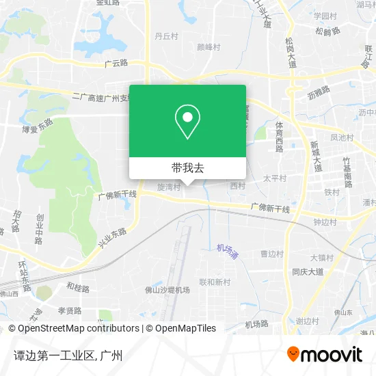 谭边第一工业区地图