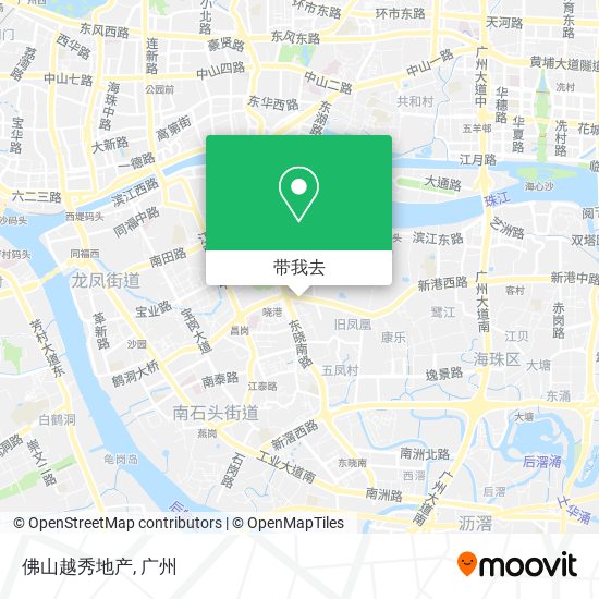 佛山越秀地产地图