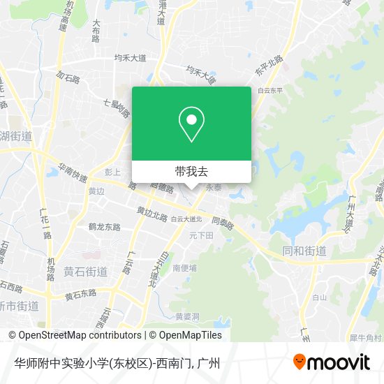 华师附中实验小学(东校区)-西南门地图
