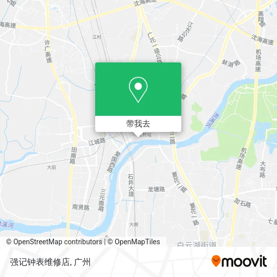 强记钟表维修店地图